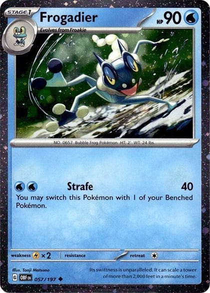 Frogadier - 057/197 (Cosmos Holo), Miscellaneous Cards & Products 057/197