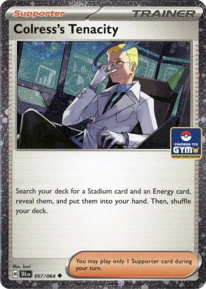 Colress's Tenacity (Gym Stamp Asia Exclusive), Miscellaneous Cards & Products 057/064