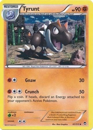 Tyrunt - 61/111 (Cosmos Holo), Miscellaneous Cards & Products 061/111