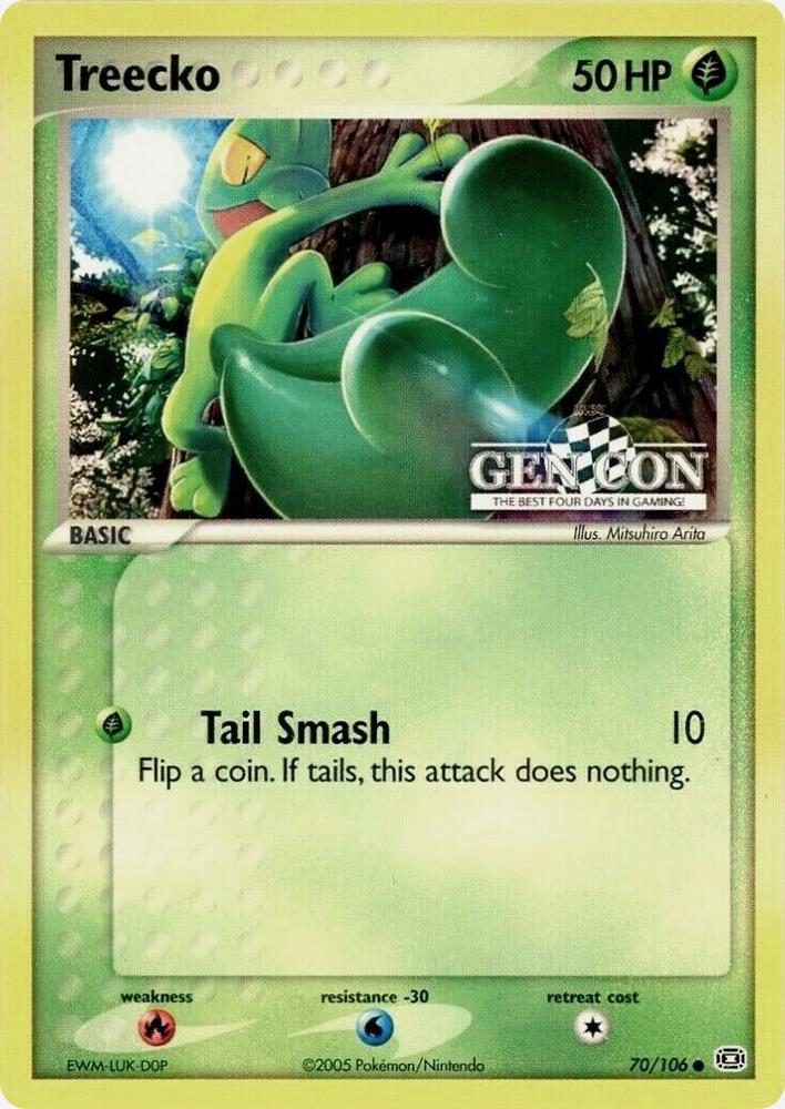 Treecko - 70/106 (GEN CON), Miscellaneous Cards & Products 070/106