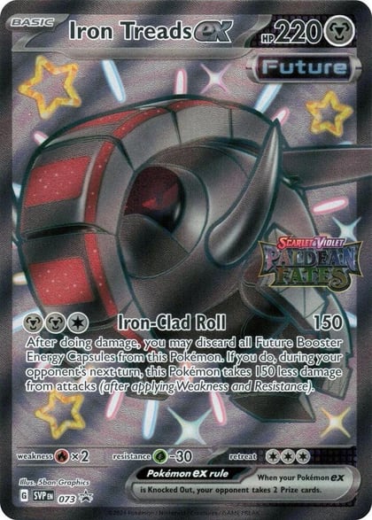 Iron Treads ex - 073 (Paldean Fates Stamped), Miscellaneous Cards & Products 073