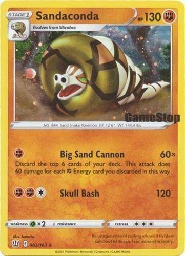 Sandaconda - 082/163 (Gamestop Exclusive), Miscellaneous Cards & Products 082/163
