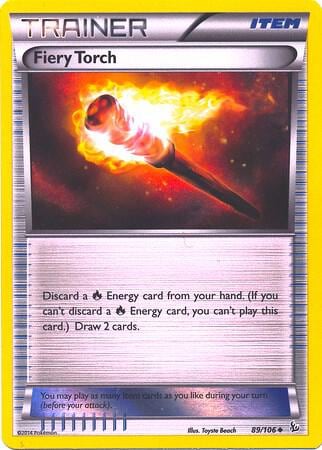 Fiery Torch - 89/106 (Sheen Holo), Miscellaneous Cards & Products 089/106