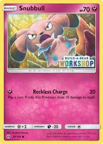 Snubbull - 90/149 (Build-A-Bear Workshop Exclusive), Miscellaneous Cards & Products 090/149