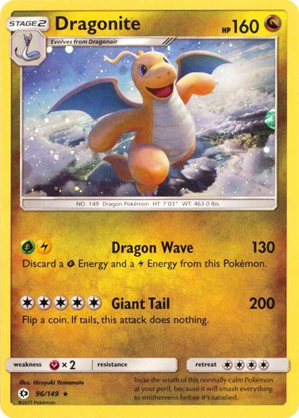 Dragonite - 96/149 (Cosmos Holo), Miscellaneous Cards & Products 096/149