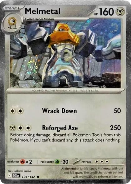 Melmetal - 104/142 (Cosmos Holo), Miscellaneous Cards & Products 104/142