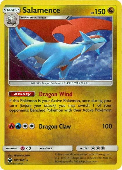 Salamence - 106/168 (Cosmos Holo), Miscellaneous Cards & Products 106/168