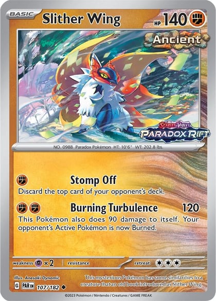Slither Wing - 107/182 (Store Exclusive Promo), Miscellaneous Cards & Products 107/182