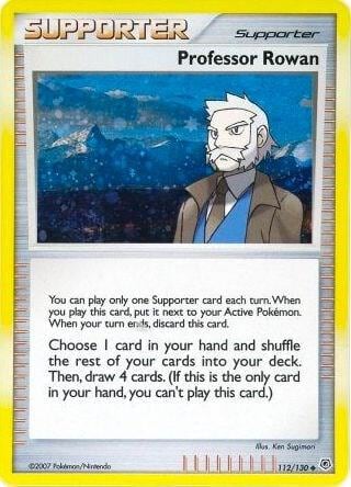 Professor Rowan - 112/130 (Cosmos Holo), Miscellaneous Cards & Products 112/130