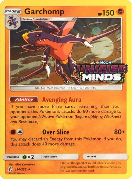 Garchomp - 114/236 (Cosmos Holo), Miscellaneous Cards & Products 114/236