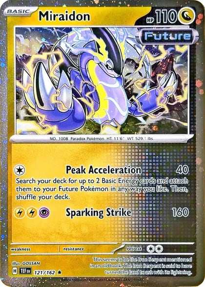 Miraidon - 121/162 (Cosmos Holo), Miscellaneous Cards & Products 121/162