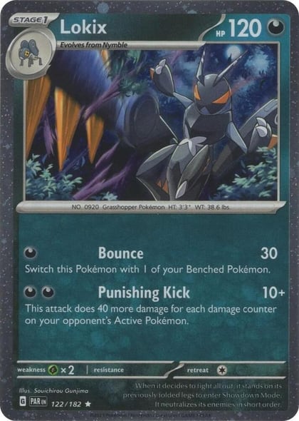 Lokix - 122/182 (Cosmos Holo), Miscellaneous Cards & Products 122/182