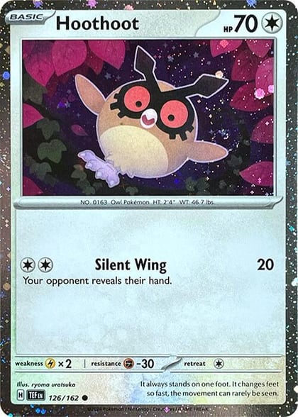 Hoothoot - 126 (Cosmos Holo), Miscellaneous Cards & Products 126/162