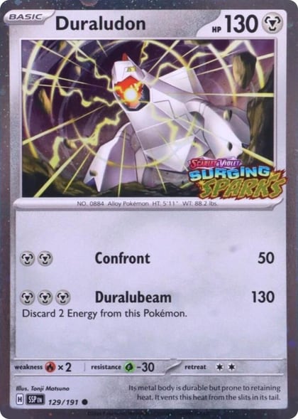 Duraludon (Surging Sparks), Miscellaneous Cards & Products 129/191