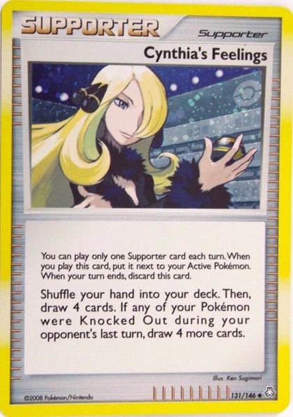 Cynthia's Feelings - 131/146 (Cosmos Holofoil), Miscellaneous Cards & Products 131/146