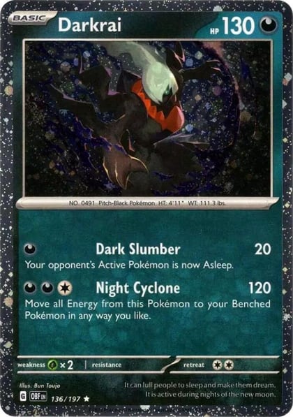 Darkrai (Cosmos Holo), Miscellaneous Cards & Products 136/197