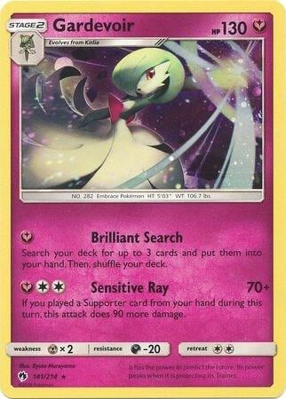 Gardevoir - 141/214 (Cosmos Holo), Miscellaneous Cards & Products 141/214