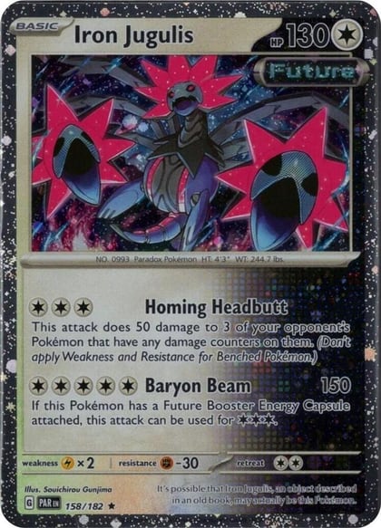 Iron Jugulis - 158/182 (Cosmos Holo), Miscellaneous Cards & Products 158/182