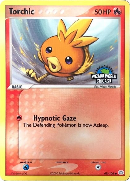 Torchic (Wizard World Chicago), Miscellaneous Cards & Products 69/106