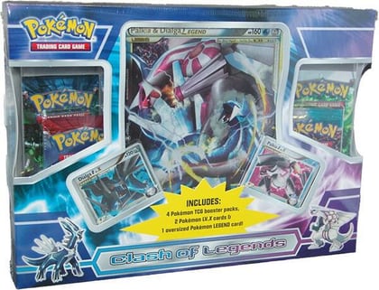 Clash of Legends Box - Dialga & Palkia Legend, Miscellaneous Cards & Products P206310