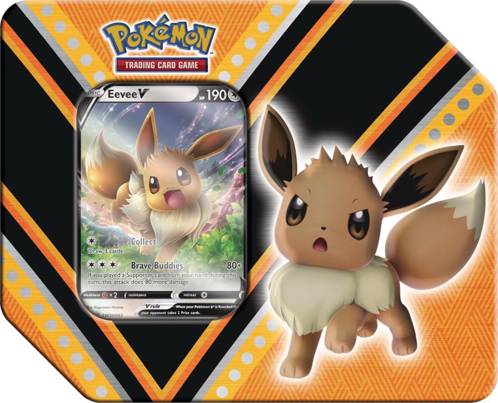 V Powers Tin [Eevee V], Miscellaneous Cards & Products P220310