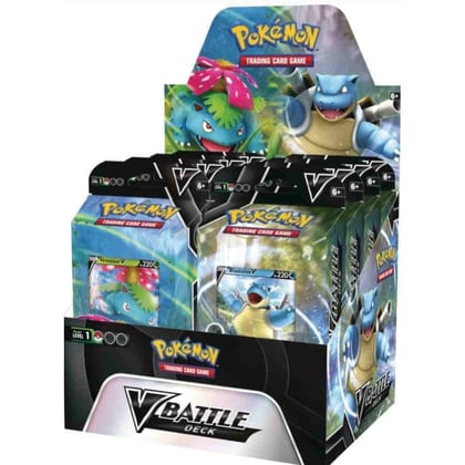 V Battle Deck Display [Venusaur V/Blastoise V], Miscellaneous Cards & Products P230393