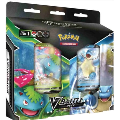 V Battle Deck Bundle [Venusaur V/Blastoise V], Miscellaneous Cards & Products P230394