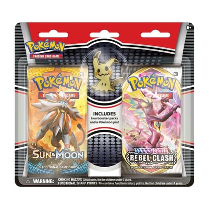 Collector's Pin Two Pack Blisters [Mimikyu], Miscellaneous Cards & Products P235710