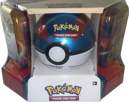 Pokemon - Poke Ball Tin + 2 Kanto Power Mini Tins - Great Ball, Miscellaneous Cards & Products P245518
