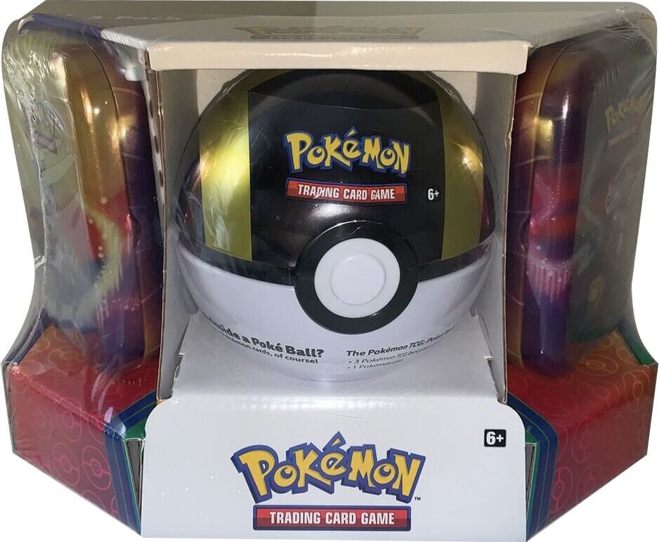 Pokemon - Poke Ball Tin + 2 Kanto Power Mini Tins - Ultra Ball, Miscellaneous Cards & Products P245521