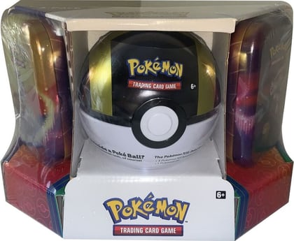 Pokemon - Poke Ball Tin + 2 Kanto Power Mini Tins - Ultra Ball, Miscellaneous Cards & Products P245521