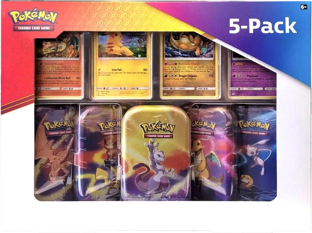 Kanto Power Mini Tins 5-Pack, Miscellaneous Cards & Products P245522