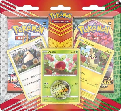 2 Pack Blister [Snorlax, Morpeko & Applin Cards], Miscellaneous Cards & Products P248714