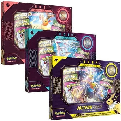 Eevee Evolution VMAX Premium Collection [Set of 3], Miscellaneous Cards & Products P249713