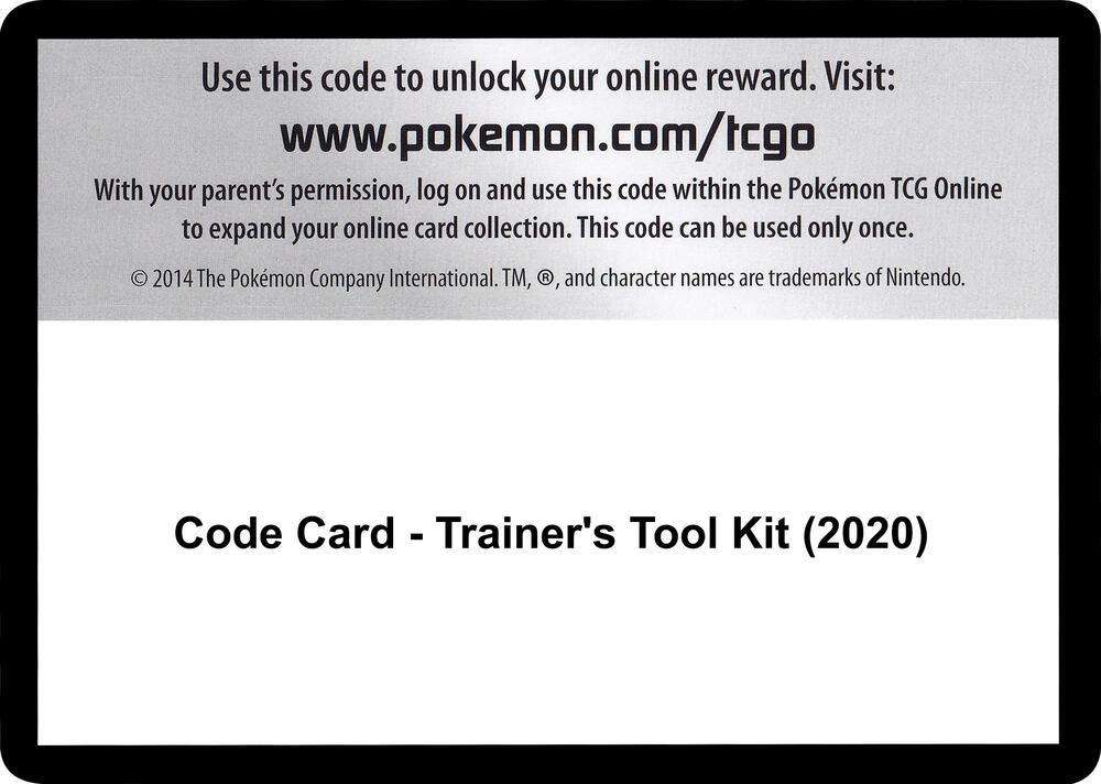 Code Card - Trainer's Tool Kit (2020), Miscellaneous Cards & Products P251504