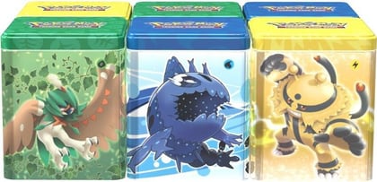 Pokemon Stacking Tins [Set of 6], Miscellaneous Cards & Products P260868
