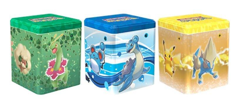 Pokemon Stacking Tins [Set of 3], Miscellaneous Cards & Products P260869