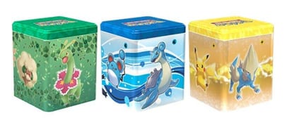 Pokemon Stacking Tins [Set of 3], Miscellaneous Cards & Products P260869
