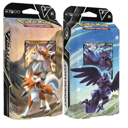 Lycanroc V / Corviknight V Battle Decks [Set of 2], Miscellaneous Cards & Products P264764