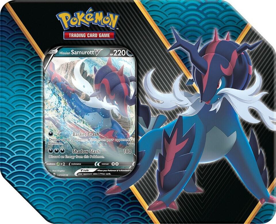 Divergent Powers Tin [Hisuian Samurott V], Miscellaneous Cards & Products P271939