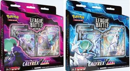League Battle Deck [Shadow Rider/Ice Rider Calyrex VMAX] [Set of 2], Miscellaneous Cards & Products P271997