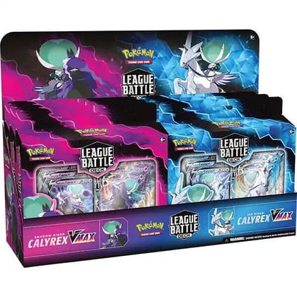 League Battle Deck Display [Shadow Rider/Ice Rider Calyrex VMAX], Miscellaneous Cards & Products P271998