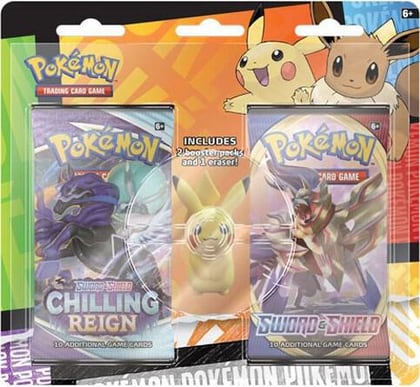 Pokemon TCG: Back to School Eraser Blister [Pikachu], Miscellaneous Cards & Products P273608