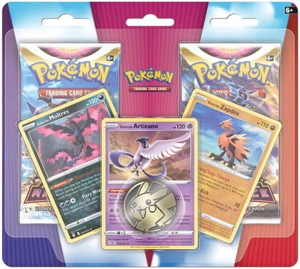 Enhanced 2-Pack Blister Pack [Galarian Articuno, Galarian Zapdos, & Galarian Moltres], Miscellaneous Cards & Products P279606