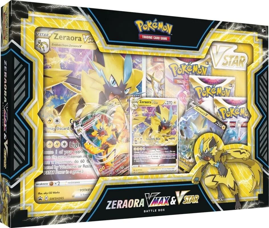 Zeraora VMAX & VSTAR Battle Box, Miscellaneous Cards & Products P282003
