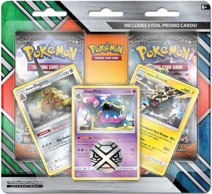Enhanced 2-Pack Blister Pack [Alolan Dugtrio, Alolan Muk, & Alolan Golem], Miscellaneous Cards & Products P283135