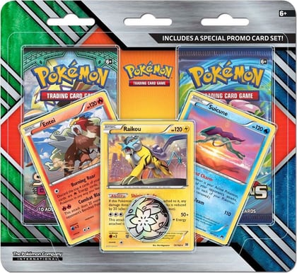 2-Pack Blister Pack [Raikou, Entei, & Suicune], Miscellaneous Cards & Products P477178
