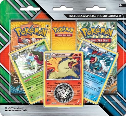 2-Pack Blister Pack [Meganium, Typhlosion & Feraligatr], Miscellaneous Cards & Products P482320