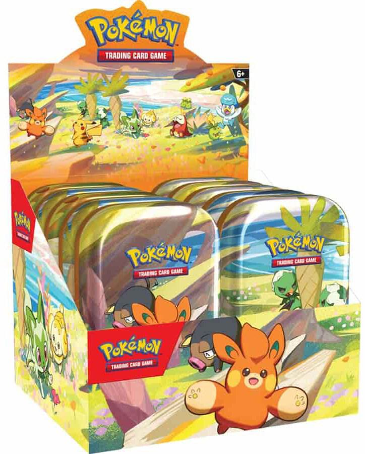 Paldea Friends Mini Tin Display, Miscellaneous Cards & Products P496018