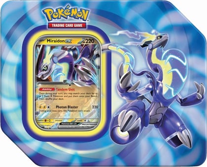 Paldea Legends Tin [Miraidon ex] (International Version), Miscellaneous Cards & Products P497388